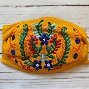 FACE MASK 💐 MEXICAN EMBROIDERED